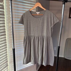 Abound Gray Short Sleeve Dress